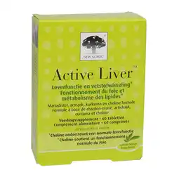 Holland & Barrett New Nordic Active Liver (60 Tabletten) aanbieding