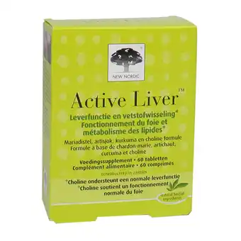 Holland & Barrett New Nordic Active Liver (60 Tabletten) aanbieding