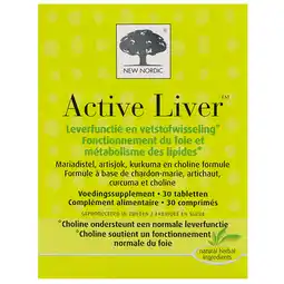 Holland & Barrett New Nordic Active Liver (30 Tabletten) aanbieding