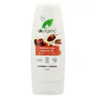 Holland & Barrett Dr. Organic Moroccan Argan Oil Skin Lotion - 200ml aanbieding