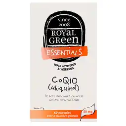 Holland & Barrett Royal Green Co-Enzym Q10 (Ubiquinol) (60 Capsules) aanbieding