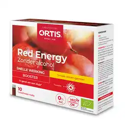 Holland & Barrett Ortis Red Energy Zonder Alcohol Vloeibaar Bio aanbieding