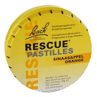 Holland & Barrett Bach Rescue Remedy Pastilles - 50g aanbieding