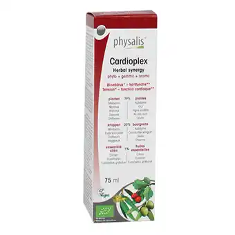 Holland & Barrett Physalis Cardioplex Kruiden Synergie Druppels Bio - 75ml aanbieding
