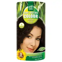 Holland & Barrett Hennaplus Long Lasting Colour 4 Medium Brown - 100ml aanbieding