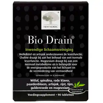 Holland & Barrett New Nordic Biodrain Detox (90 Tabletten) aanbieding