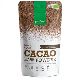 Holland & Barrett Purasana Raw Cacaopoeder Bio - 200g aanbieding