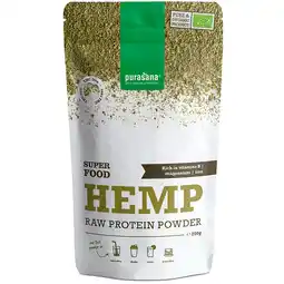 Holland & Barrett Purasana Hemp Protein Raw Powder Bio - 200g aanbieding