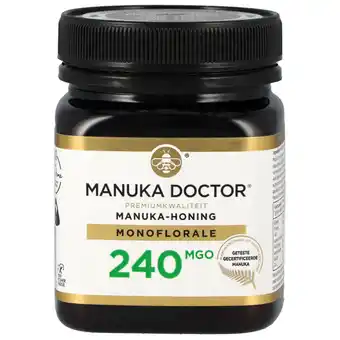Holland & Barrett Manuka Doctor Manuka Honing Monofloral MGO 240 - 250g aanbieding