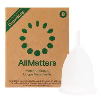 Holland & Barrett AllMatters (OrganiCup) Menstruatiecup - Maat B aanbieding