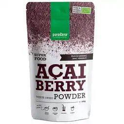 Holland & Barrett Purasana Gevriesdroogd Açaïbespoeder - 100g aanbieding