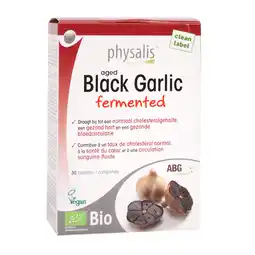 Holland & Barrett Physalis Aged Black Garlic Bio (30 Tabletten) aanbieding