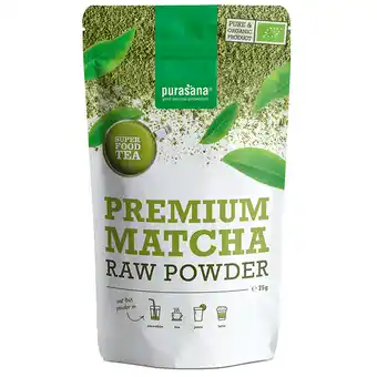 Holland & Barrett Purasana Premium Matcha Raw Powder - 75g aanbieding