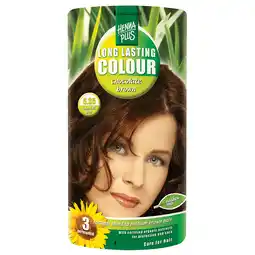 Holland & Barrett Hennaplus Long Lasting Colour 5.35 Chocolate Brown - 100ml aanbieding
