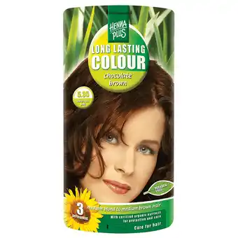 Holland & Barrett Hennaplus Long Lasting Colour 5.35 Chocolate Brown - 100ml aanbieding