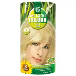 Holland & Barrett Hennaplus Long Lasting Colour Light Blond 8 - 100ml aanbieding