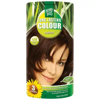 Holland & Barrett Hennaplus Long Lasting Colour 4.56 Auburn - 100ml aanbieding