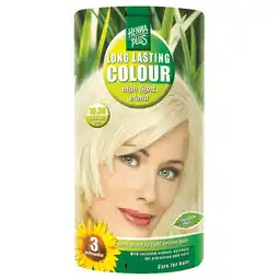Holland & Barrett Hennaplus Long Lasting Colour 10 High Light Blond - 100ml aanbieding