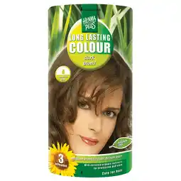 Holland & Barrett Hennaplus Long Lasting Colour 6 Dark Blond - 100ml aanbieding