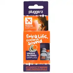 Holland & Barrett Pluggerz Travel Earplugs - 1 set aanbieding