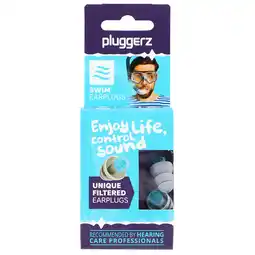 Holland & Barrett Pluggerz Swim Earplugs - 1 set aanbieding
