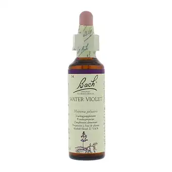Holland & Barrett Bach Bloesem Remedie Water Violet (20ml) aanbieding