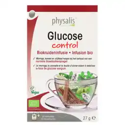 Holland & Barrett Physalis Glucose Control Kruideninfusie Bio - 20 theezakjes aanbieding
