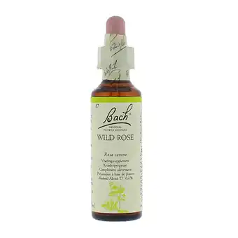 Holland & Barrett Bach Bloesem Remedie Wild Rose (20ml) aanbieding