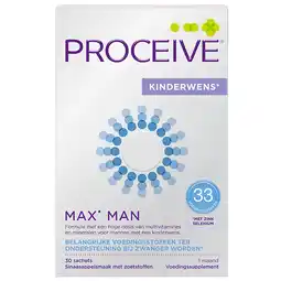 Holland & Barrett Proceive Kinderwens* Max Man - 30 sachets aanbieding