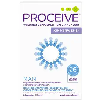 Holland & Barrett Proceive Kinderwens* Man - 60 capsules aanbieding