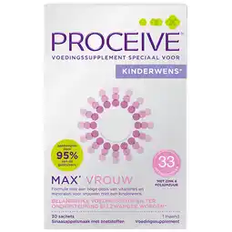 Holland & Barrett Proceive Kinderwens* Max Vrouw - 30 sachets aanbieding