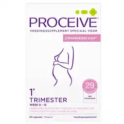 Holland & Barrett Proceive Zwangerschap* 1e trimester - 60 capsules aanbieding