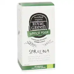 Holland & Barrett Royal Green Spirulina Bio, 1000mg (120 Tabletten) aanbieding