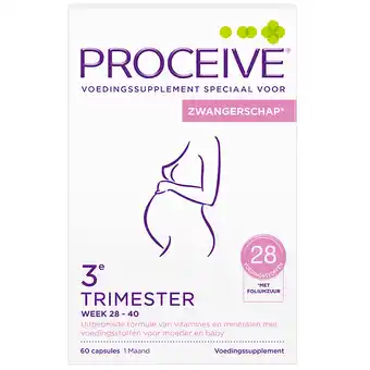 Holland & Barrett Proceive Zwangerschap* 3e trimester - 60 capsules aanbieding