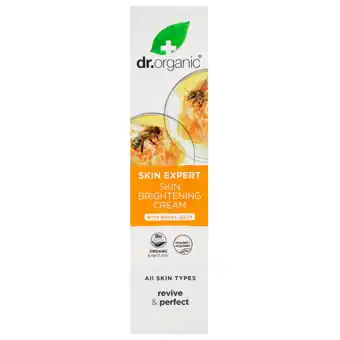 Holland & Barrett Dr. Organic Royal Jelly Skin Brightening Cream - 125ml aanbieding