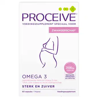 Holland & Barrett Proceive Zwangerschap* Wens&Zwanger Omega 3 - 60 capsules aanbieding