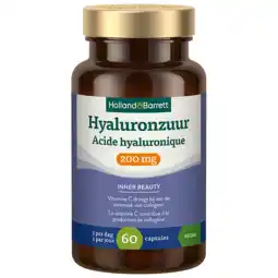 Holland & Barrett Holland & Barrett Hyaluronzuur 200mg - 60 capsules aanbieding