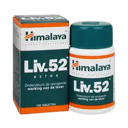 Holland & Barrett Himalaya Liv. 52 Detox (100 Tabletten) aanbieding