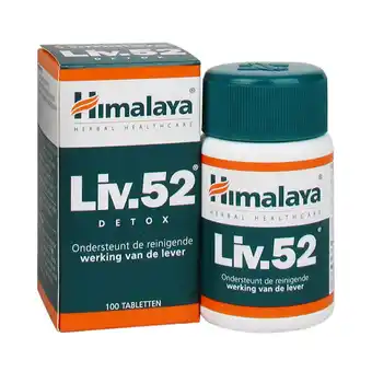 Holland & Barrett Himalaya Liv. 52 Detox (100 Tabletten) aanbieding