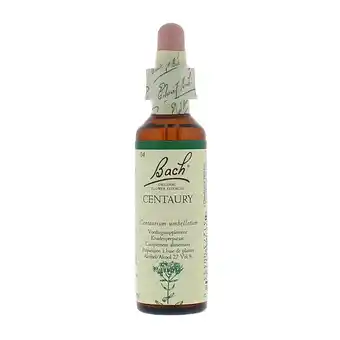 Holland & Barrett Bach Bloesem Remedie Centaury (20ml) aanbieding