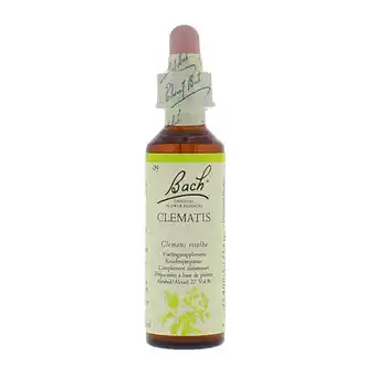 Holland & Barrett Bach Bloesem Remedie Clematis (20ml) aanbieding
