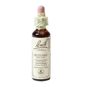 Holland & Barrett Bach Bloesem Remedie Mustard (20ml) aanbieding