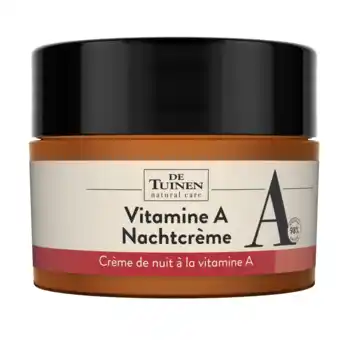 Holland & Barrett De Tuinen Vitamine A Nachtcrème - 50ml aanbieding