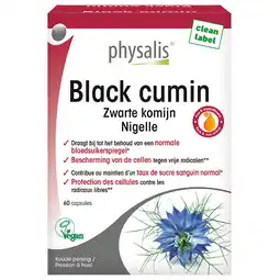 Holland & Barrett Physalis Black Cumin Zwarte Komijn - 60 capsules aanbieding