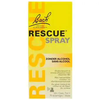 Holland & Barrett Bach Rescue Spray Zonder Alcohol - 7ml aanbieding