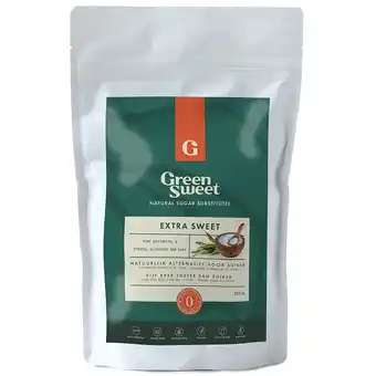 Holland & Barrett Green Sweet Suikervervanger Extra Sweet - 225g aanbieding