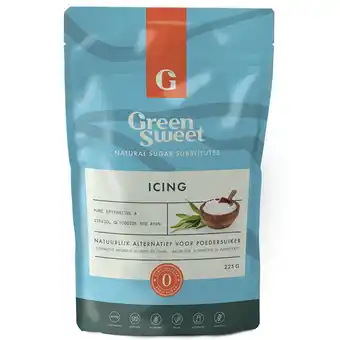 Holland & Barrett Green Sweet Icing Poedersuiker - 225g aanbieding
