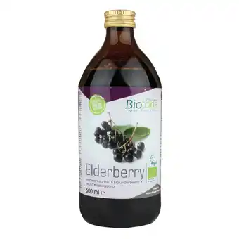 Holland & Barrett Biotona Vlierbessensap Bio - 500ml aanbieding