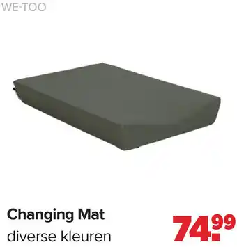 Baby-Dump Changing Mat aanbieding
