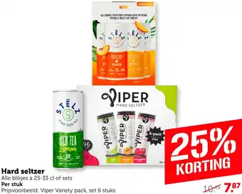 Coop Hard seltzer aanbieding